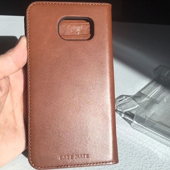 Samsung Galaxy Note 6 Leather Wallet Folio (L) - Picture 7 of 7